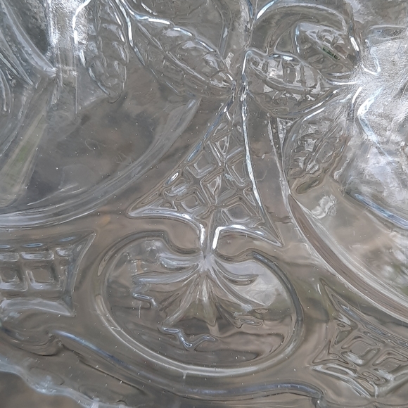 Crystal Roses Serving Platter - Picture 5 of 7